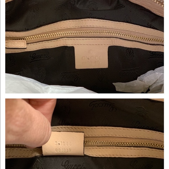 🔥Gucci Hysteria Zip Top Hobo Patent Leather - Picture 6 of 7